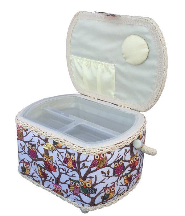 Michley - FS-096 - Stor premium sykorg med 41-delad sysats, 26,7 x 20,3 x 17 cm