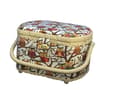 Miniatyrbild 1 av 3: Michley - FS-096 - Stor premium sykorg med 41-delad sysats, 26,7 x 20,3 x 17 cm