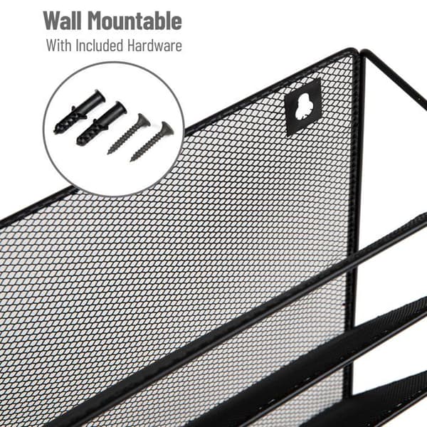 Porte copie - porte block Mind reader - MAGSTACK-BLK - Storage One Vertikalt filorganiserare, 5 nivåer, svart
