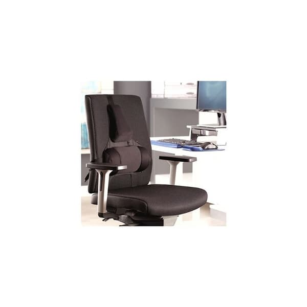 Stöd för ryggen - Fellowes - Professional Series Ultimate - Grå - Höjdjusterbar - Skrivbord