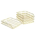 Miniatyrbild 1 av 2: Filorganisatör, Elegant Guldfinish, Stapelbar Design,Guld