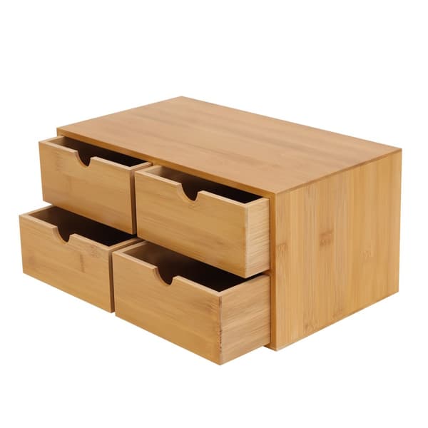 Skrivbordsorganisatör, 4 Lådor, Minimalistisk Design