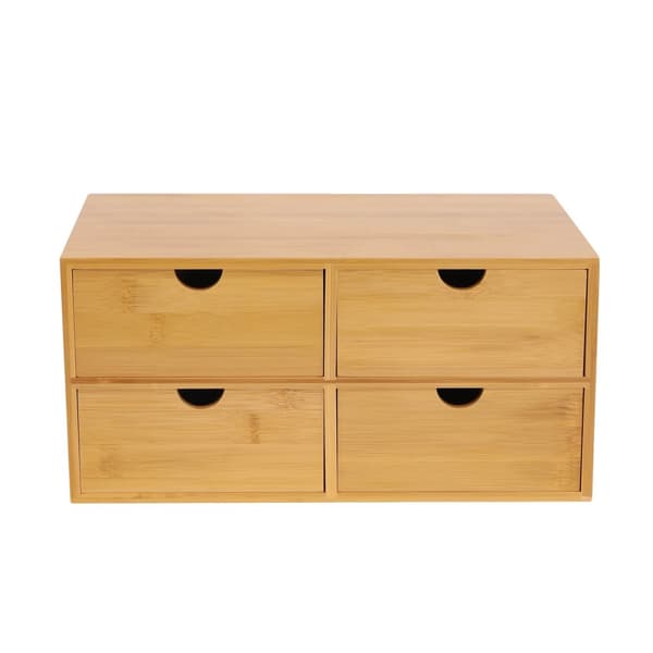 Skrivbordsorganisatör, 4 Lådor, Minimalistisk Design