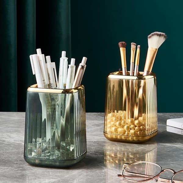 OBOSOE Akryyli kynä Holder Cup, Pöytä Holder, Meikki Harja Varastointi Järjestäjä, Varastointilaatikko Paperware Järjestäjä Office School Home Tarvikk