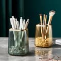 Pikkukuva 6 / 8: OBOSOE Akryyli kynä Holder Cup, Pöytä Holder, Meikki Harja Varastointi Järjestäjä, Varastointilaatikko Paperware Järjestäjä Office School Home Tarvikk