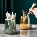 Pikkukuva 7 / 8: OBOSOE Akryyli kynä Holder Cup, Pöytä Holder, Meikki Harja Varastointi Järjestäjä, Varastointilaatikko Paperware Järjestäjä Office School Home Tarvikk
