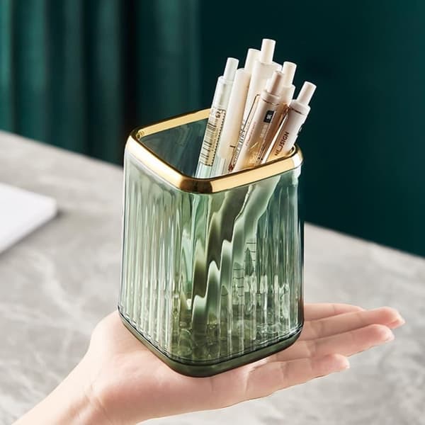 OBOSOE Akryyli kynä Holder Cup, Pöytä Holder, Meikki Harja Varastointi Järjestäjä, Varastointilaatikko Paperware Järjestäjä Office School Home Tarvikk