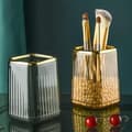 Pikkukuva 9 / 9: OBOSOE Akryyli kynä Holder Cup, Pöytä Holder, Meikki Harja Varastointi Järjestäjä, Varastointilaatikko Paperware Järjestäjä Office School Home Tarvikk