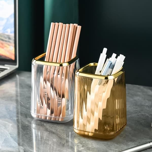 OBOSOE Akryyli kynä Holder Cup, Pöytä Holder, Meikki Harja Varastointi Järjestäjä, Varastointilaatikko Paperware Järjestäjä Office School Home Tarvikk