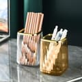 Pikkukuva 2 / 3: OBOSOE Akryyli kynä Holder Cup, Pöytä Holder, Meikki Harja Varastointi Järjestäjä, Varastointilaatikko Paperware Järjestäjä Office School Home Tarvikk