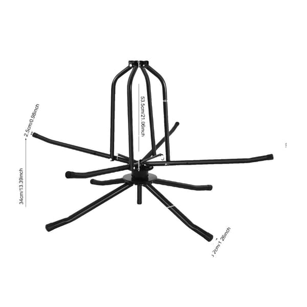 Värmerörsdispenser, Justerbar Diameter, Inkluderar Canvasväska,Svart