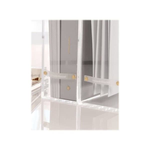 Set med skrivbord Russell+hazel - 31733 - Russell+Hazel Fin akryl sorteringslåda Transparent 11,4 x 31,1 x 25,4 cm