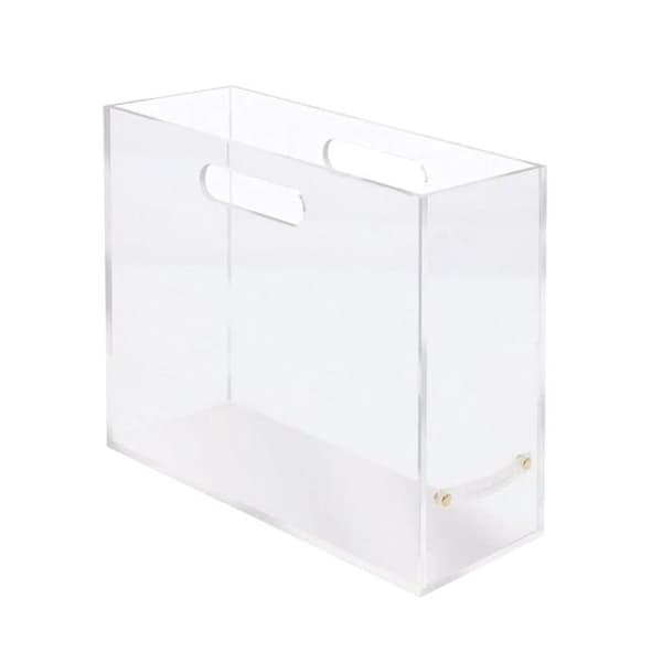 Set med skrivbord Russell+hazel - 31733 - Russell+Hazel Fin akryl sorteringslåda Transparent 11,4 x 31,1 x 25,4 cm
