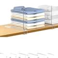 Miniatyrbild 1 av 2: Skåphyllavdelare, Justerbar Design, Hållbart Material,8st