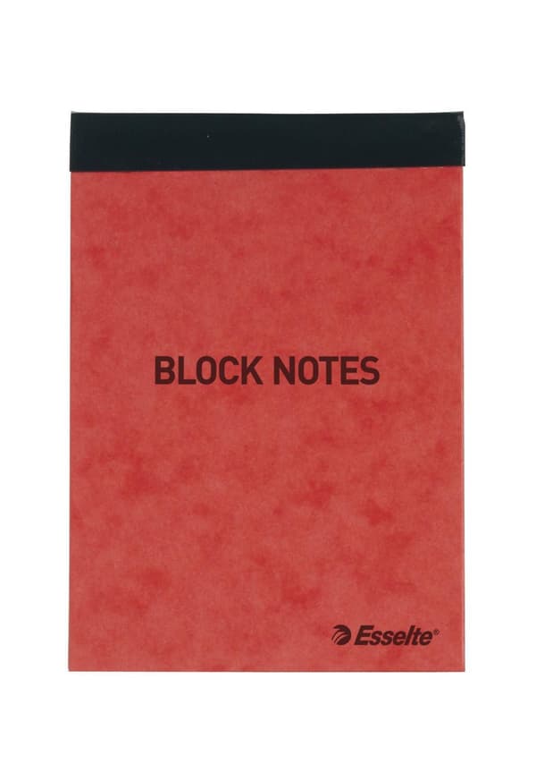 Blocknotes A7 60g 50 blad linjerat 10st
