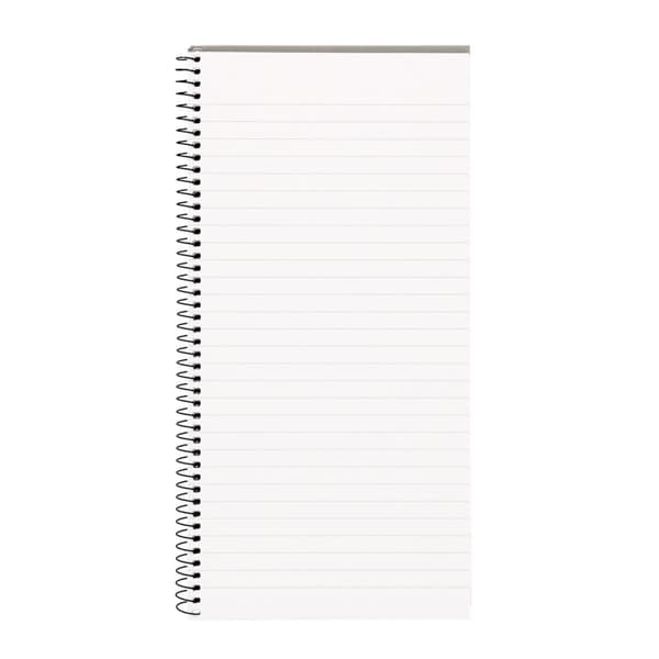 Spiralkladd 96 blad 148x295mm linjerat 5st