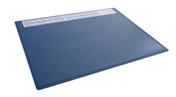 Skrivunderlägg DURABLE kal PP 65x50 blå