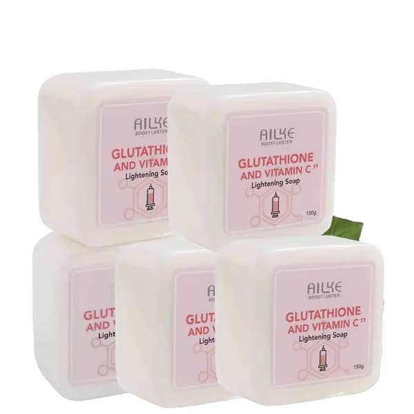 Koreansk ansigts- og kropslotion, oplysning, mørkeplet fjerner, 3 Pack Lotion Pack of 5 Soap