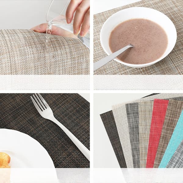INF Värmebeständiga triangulära bordstabletter 2-pack
