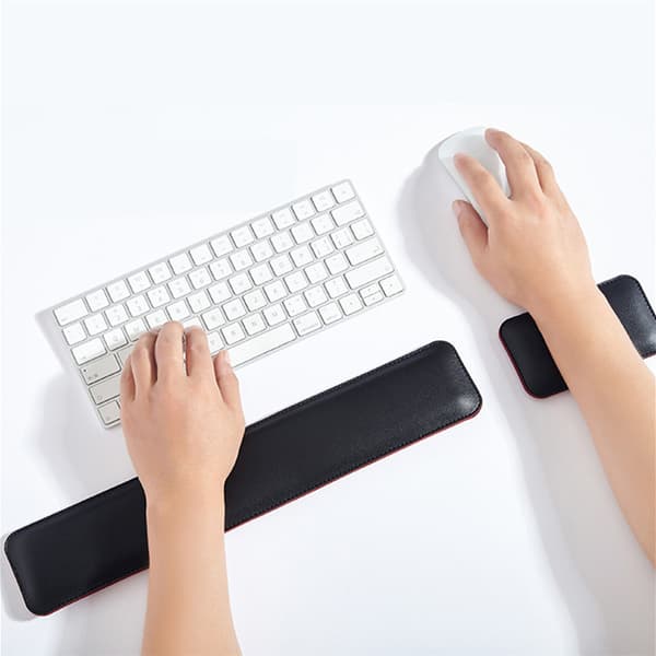 INF Ergonomisk minneskum tastatur og mus håndleddsstøtte