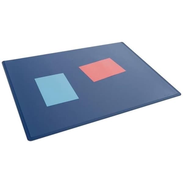 Mörkblå skrivbordsunderlägg, transparent - DURABLE - 722207