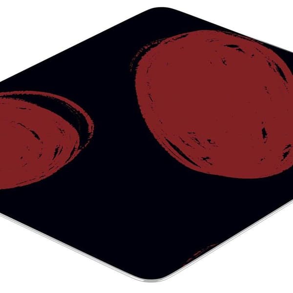 Bonamaison - 1 -, digitaltryckt rektangel musmatta, halkfri botten, för kontor och hem, storlek: 22x8cm