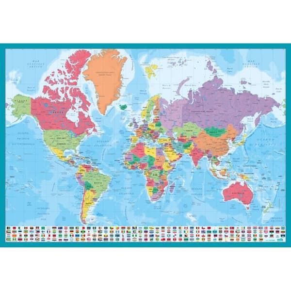 Mappa Del Mondo skolbänk