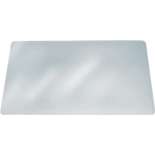 Skrivunderlag - HÅLLBART - Duraglas - Transparent - Mjuk - Antireflekterande