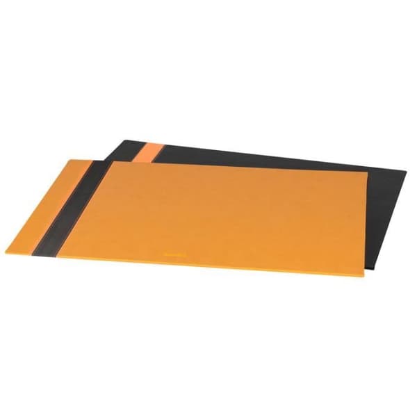 OrangeETBlack är Vackra Underlägg BLACK 60x40cm
