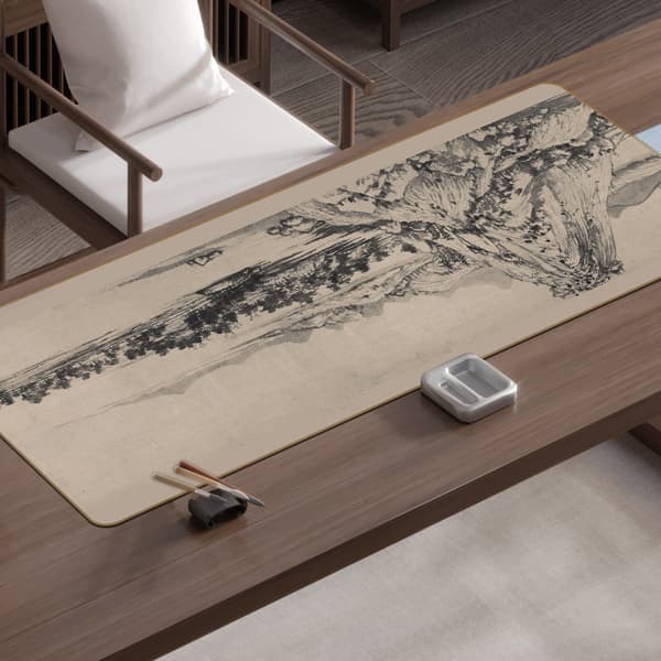 INF Vanntett musematte - "Dwelling in the Fuchun Mountains"