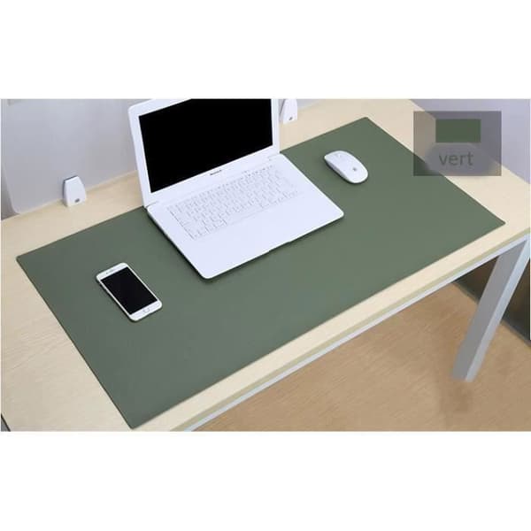 Office Desk Pad - Ej specificerat - 120x60cm - PU-läder - Vattentät - Dubbelsidig