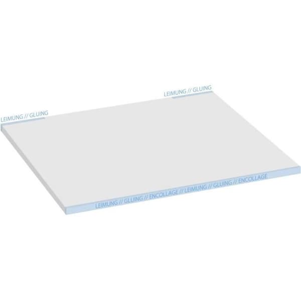 Skrivunderlag - SIGEL - HO580 - Svart och Vit - 20 mönster - 595x410 mm