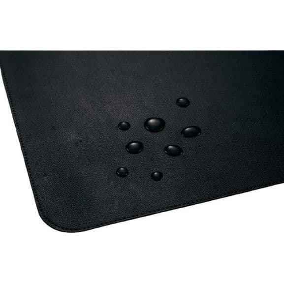 Sigel roll-up skrivbordsunderlägg 80x30 cm svart konstläder