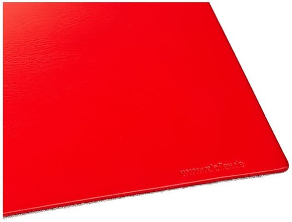 Veloflex skrivbordsunderlägg - 4634321 - Halkfri pysselmatta DIN A3 Röd 42 x 29 cm