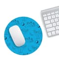 Miniatyrbild 2 av 4: Questo casa - 1 -, Rund digitaltryckt musmatta med halkfri botten för kontor och hem Diameter 22 cm