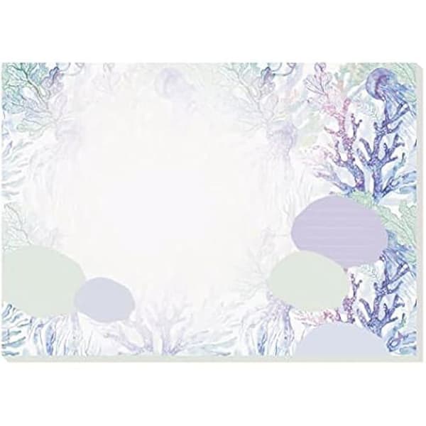 Skrivunderlag - SIGEL - JS104 - Motiv Underwater Miracles - A3 - 30 ark - FSC