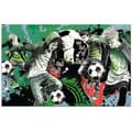 Miniatyrbild 2 av 2: Skrivunderlag i kartong - HERMA - 19599 - Förpackning med 3 - Mönster Street Soccer - 55 x 35 cm