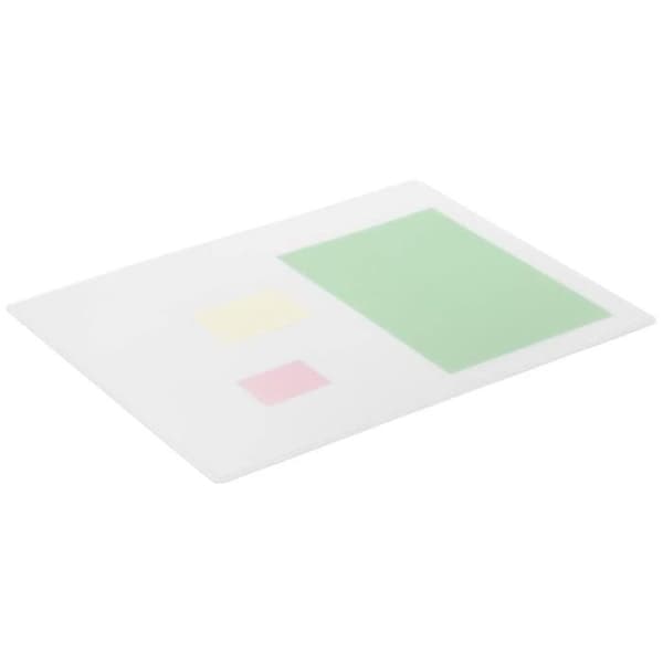 HÅLLBAR transparent skrivbordsdyna 712219 - Vit - PP - 530 mm x 400 mm