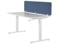 Pikkukuva 7 / 11: Suojaseinä työpöydälle 180 x 40 cm kangasverhoiltu sininen modulaarinen