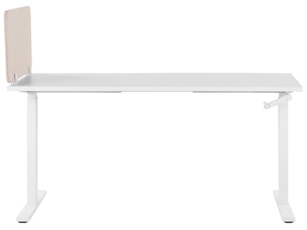 Väliseinä työpöydälle 72 x 40 cm kangasverhoiltu akustinen modulaarinen kiinnikkeillä