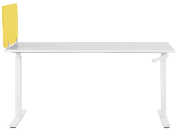 Väliseinä työpöydälle 72 x 40 cm kangasverhoiltu akustinen modulaarinen kiinnikkeillä