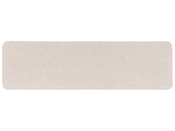 Skrivebordsskærm Beige PET Board Stofbetræk 160 x 40 cm Akustisk skærm Modulære monteringsklemmer Hjemmekontor