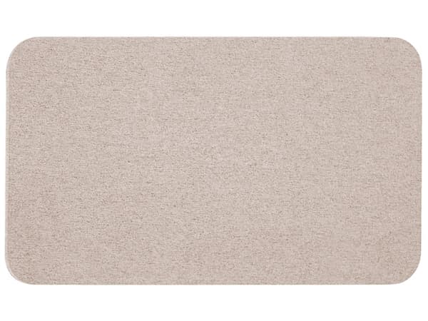 Skrivbordsskärm Avskärmning Beige PET-tyg 80 x 40 cm Modulära Fästklämmor Hemmakontor