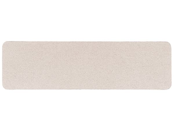Skrivbordsskärm Avskärmning Beige PET-tyg 160 x 40 cm Modulära Fästklämmor Hemmakontor
