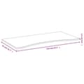 Miniatyrbillede 4 af 4: vidaXL bordplade til skrivebord 110x55x1,5 cm bambus