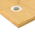 Miniatyrbild 3 av 4: vidaXL Bordsskiva 80x40x2,5 cm bambu