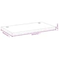 Miniatyrbilde 4 av 4: vidaXL Skrivebordsplate 110x60x4 cm bambus
