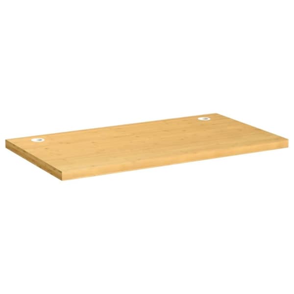 vidaXL Skrivebordsplate 110x60x4 cm bambus
