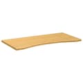 Miniatyrbillede 2 af 4: vidaXL bordplade til skrivebord 110x55x2,5 cm bambus
