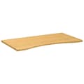 Miniatyrbillede 2 af 4: vidaXL bordplade til skrivebord 110x60x2,5 cm bambus